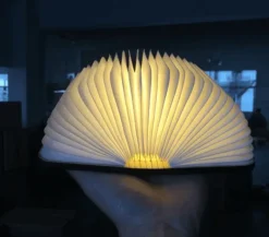 Foldable Book Night Light - Creative Reading Lamp