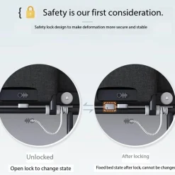 Foldable Bunk Bed Sofa - Space-Saving Modern Sleeper