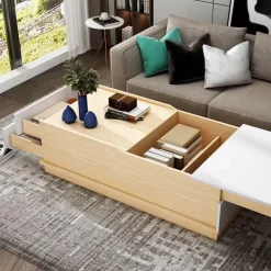 Foldable Coffee Table - Bohemian Minimalist Design
