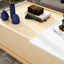 Foldable Coffee Table - Bohemian Minimalist Design