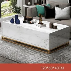 Foldable Coffee Table - Bohemian Minimalist Design