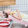 Foldable Ergonomic Head Washing Chair - Kid-Friendly Hair Wash Seat
