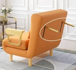 Foldable Japanese Sofa Bed - Modern Space-Saving Furniture