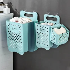 Foldable Laundry Basket - Space-Saving Storage Bin