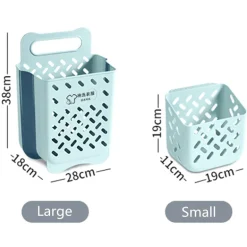 Foldable Laundry Basket - Space-Saving Storage Bin