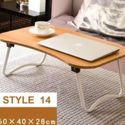Foldable Lazy Desk - Portable Bed Desk for Work and Study
