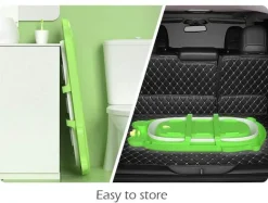 Foldable Newborn Baby Bath Tub - Space-Saving Infant Bathtub