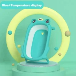 Foldable Newborn Baby Bath Tub - Space-Saving Infant Bathtub