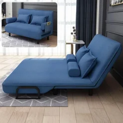 Foldable Nordic Sofa Bed - Stylish Space-Saving Furniture