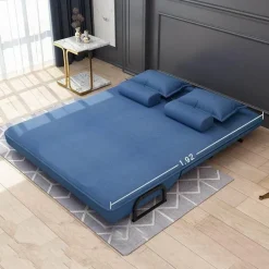 Foldable Nordic Sofa Bed - Stylish Space-Saving Furniture