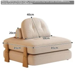 Foldable Sofa Bed - Comfy Tatami Pull-Out Design