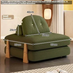 Foldable Sofa Bed - Comfy Tatami Pull-Out Design