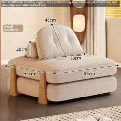 Foldable Sofa Bed - Comfy Tatami Pull-Out Design
