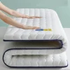 Foldable Soybean Fiber Mattress - Soft Moisture-Proof Cushion