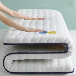 Foldable Soybean Fiber Mattress - Soft Moisture-Proof Cushion