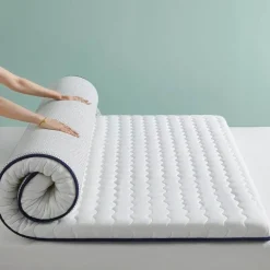 Foldable Soybean Fiber Mattress - Soft Moisture-Proof Cushion