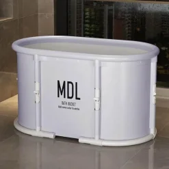 Foldable Space-Saver Bathtub - Home Relaxation Essential