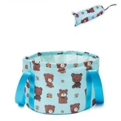 Foldable Travel Foot Wash Basin - Portable Foot Bath Sink