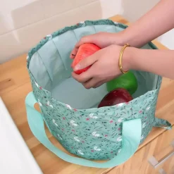 Foldable Travel Foot Wash Basin - Portable Foot Bath Sink