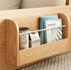 Foldable Wooden Sofa Bed - Minimalist Japanese Comfort Bed