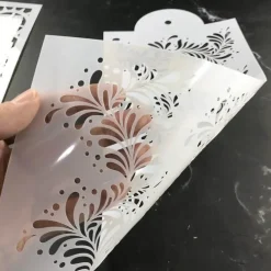 Fondant-Kuchenschablonenform – Kreatives Zuckersieb zum Dekorieren von Kuchen und Gebäck