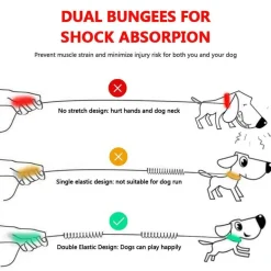 Freihändige Hundeleine – Elastische Taillen-Leine für Haustierbesitzer