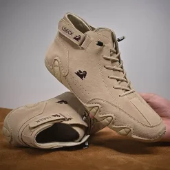 Freizeitstiefel aus italienischem Leder – Stilvolles Schuhwerk für jeden Tag