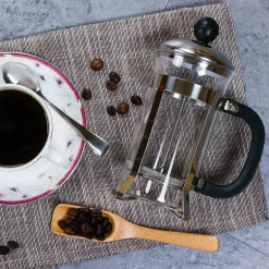 French Press aus Edelstahl – langlebige Kaffeemaschine aus Glas