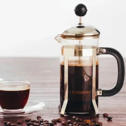 French Press aus Edelstahl – langlebige Kaffeemaschine aus Glas