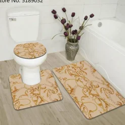 French Touch Duschvorhang-Set – Elegantes Badezimmerdekor