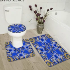 French Touch Duschvorhang-Set – Elegantes Badezimmerdekor