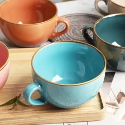 Frühstücksschüssel-Set aus Keramik – ideal für den Gebrauch zu Hause und im Büro