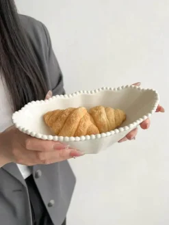 Frühstücksschüssel-Set aus Keramikperlen – elegantes, stilvolles Geschirr