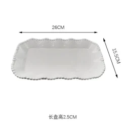 Frühstücksschüssel-Set aus Keramikperlen – elegantes, stilvolles Geschirr