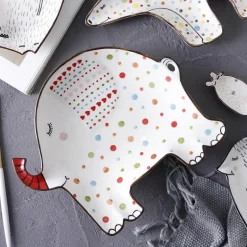 Frühstücksteller mit Tiermotiven – Niedliches Keramikgeschirr