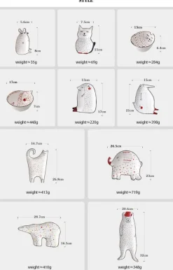 Frühstücksteller mit Tiermotiven – Niedliches Keramikgeschirr