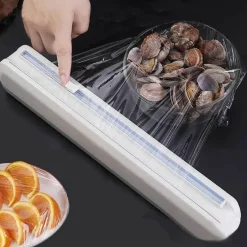 Frischhaltefolienspender - Küchenschneider und Organizer-Box