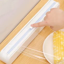 Frischhaltefolienspender - Küchenschneider und Organizer-Box