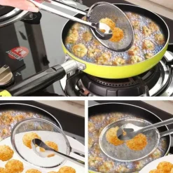 Fritteusenschaufel aus Edelstahl – langlebiges Küchenwerkzeug zum Frittieren