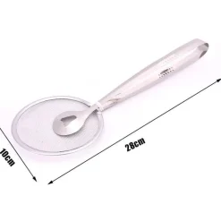 Fritteusenschaufel aus Edelstahl – langlebiges Küchenwerkzeug zum Frittieren