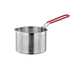 Frittierkorb aus Edelstahl – Pommes-Frites-Sieb, Abtropfwerkzeug für knuspriges Kochen