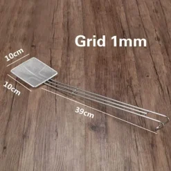 Frittierspatel aus Edelstahl – Sieb-Kochwerkzeug zum Frittieren und Abtropfen