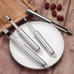 Fruchtkernentferner aus Edelstahl – langlebiges und einfach zu verwendendes Werkzeug für perfekt entkernte Früchte