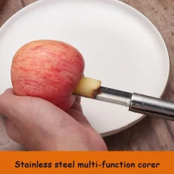 Fruchtkernentferner aus Edelstahl – langlebiges und einfach zu verwendendes Werkzeug für perfekt entkernte Früchte