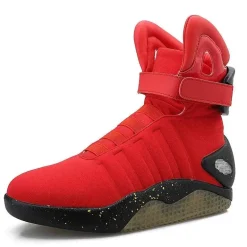 Futuristische LED-Partystiefel – wiederaufladbare Leuchtschuhe