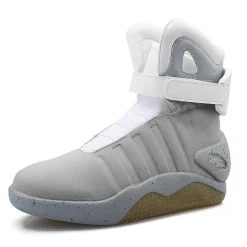 Futuristische LED-Partystiefel – wiederaufladbare Leuchtschuhe