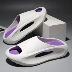 Futuristische Strand-Slipper mit Hohlsaum – Stilvolles, leichtes Schuhwerk