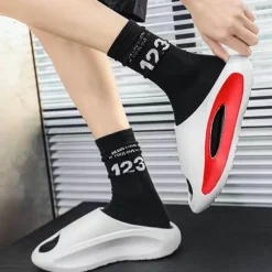 Futuristische Strand-Slipper mit Hohlsaum – Stilvolles, leichtes Schuhwerk