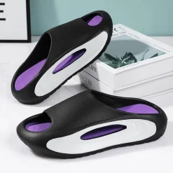 Futuristische Strand-Slipper mit Hohlsaum – Stilvolles, leichtes Schuhwerk