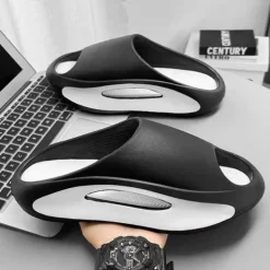 Futuristische Strand-Slipper mit Hohlsaum – Stilvolles, leichtes Schuhwerk